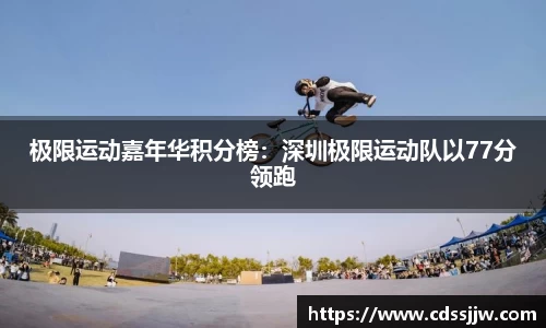 极限运动嘉年华积分榜：深圳极限运动队以77分领跑
